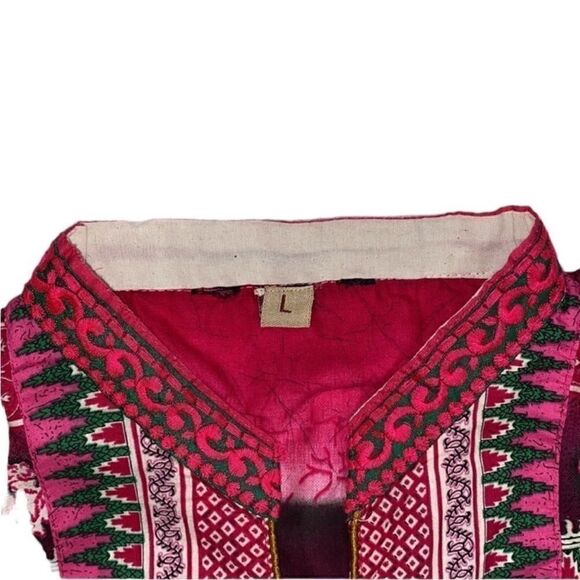 Women's Floral Long Tunic Top(Size Large) - Picture 3 of 9